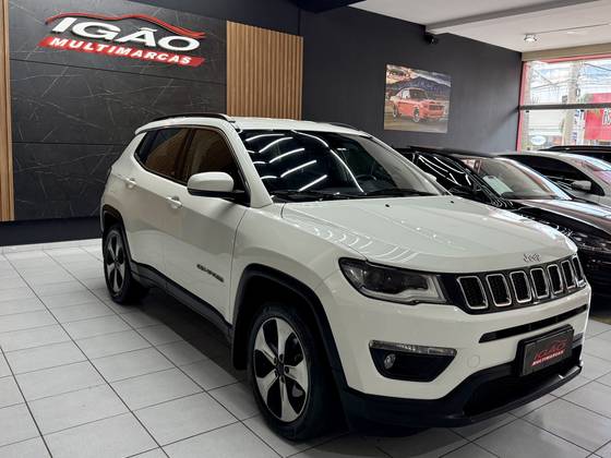 JEEP COMPASS 2.0 16V FLEX LONGITUDE AUTOMÁTICO JEEP COMPASS 2.0 16V FLEX LONGITUDE AUTOMÁTICO